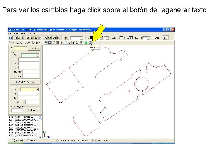 Para ver los cambios haga click sobre el botón de regenerar texto. 