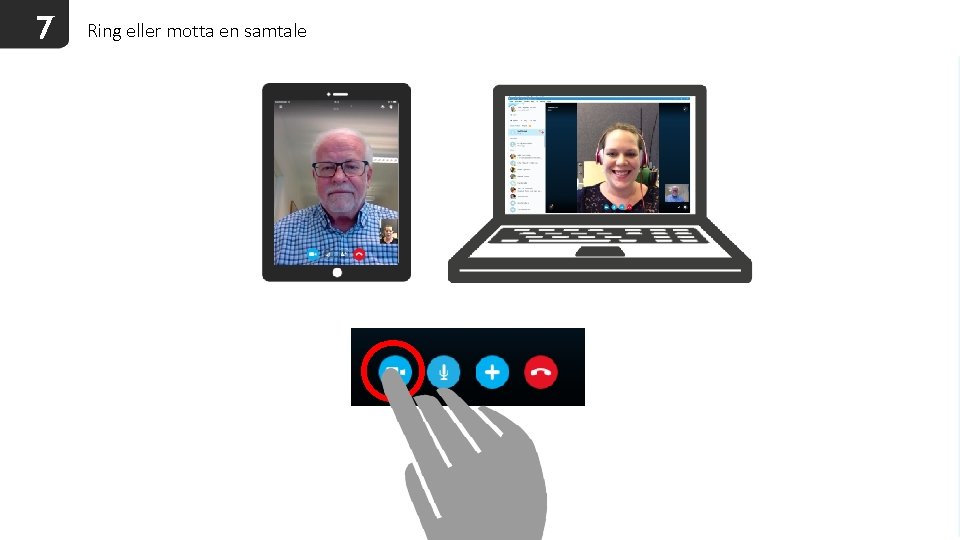 7 Ring eller motta en samtale 