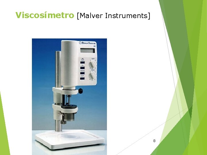 Viscosímetro [Malver Instruments] 8 