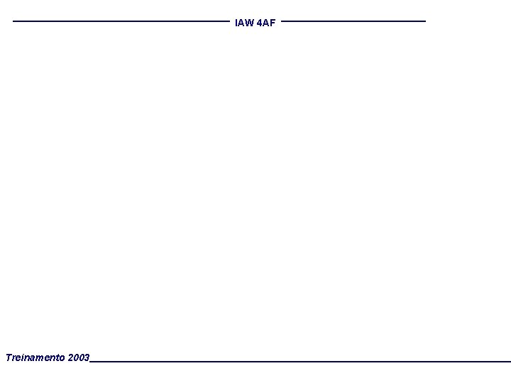 IAW 4 AF Treinamento 2003 