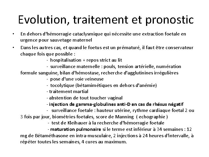 Les Hmorragies du 3me trimestre de la grossesse