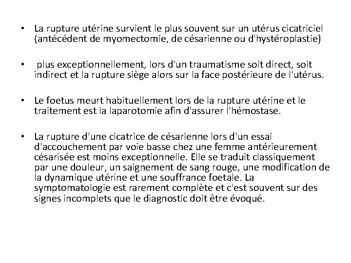 Les Hmorragies du 3me trimestre de la grossesse