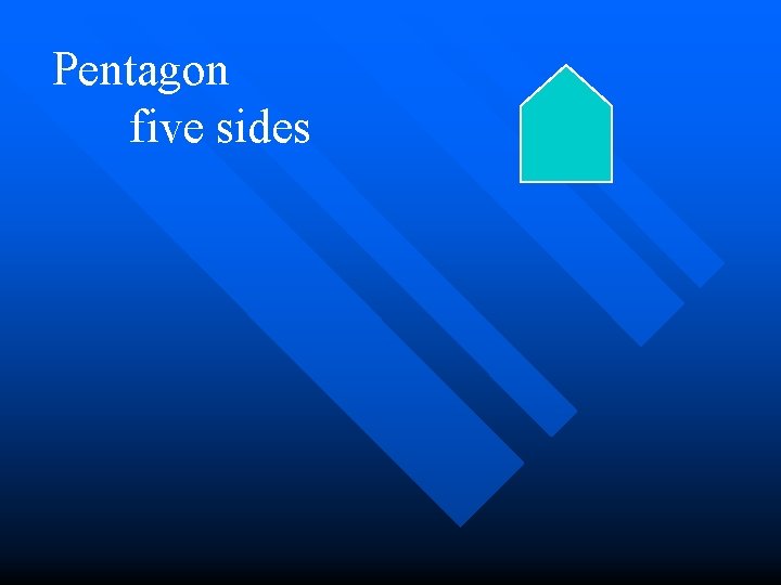 Pentagon five sides 