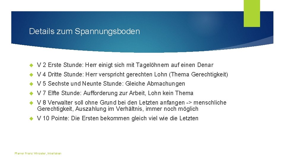 Details zum Spannungsboden V 2 Erste Stunde: Herr einigt sich mit Tagelöhnern auf einen Details zum Spannungsboden V 2 Erste Stunde: Herr einigt sich mit Tagelöhnern auf einen