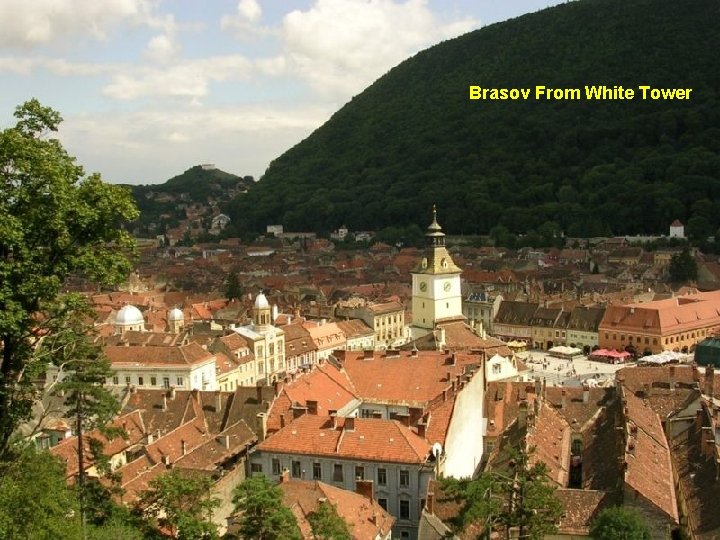 Brasov From White Tower 