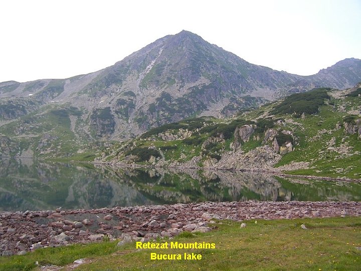 Retezat Mountains Bucura lake 