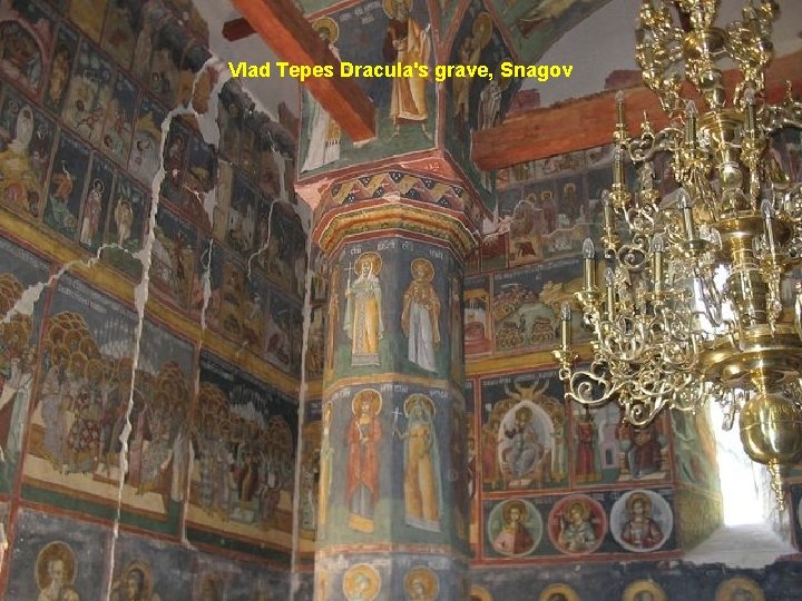 Vlad Tepes Dracula's grave, Snagov 