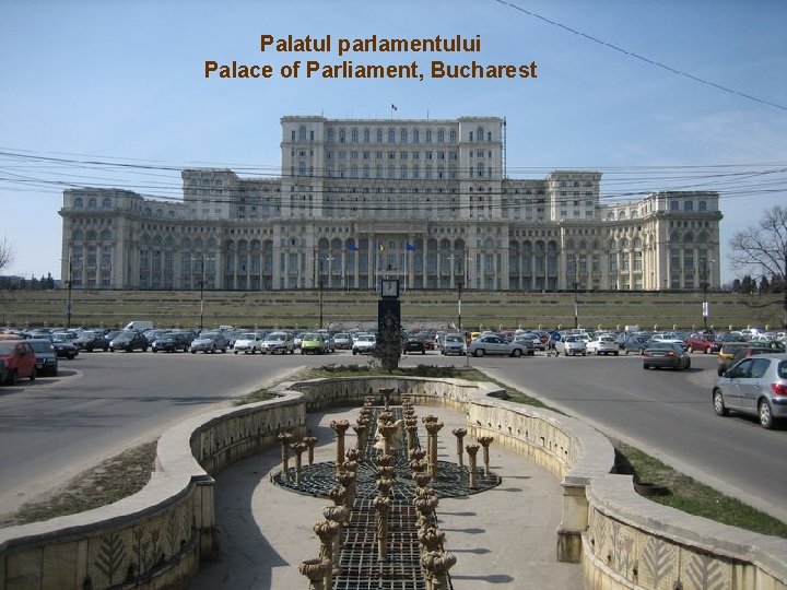 Palatul parlamentului Palace of Parliament, Bucharest 