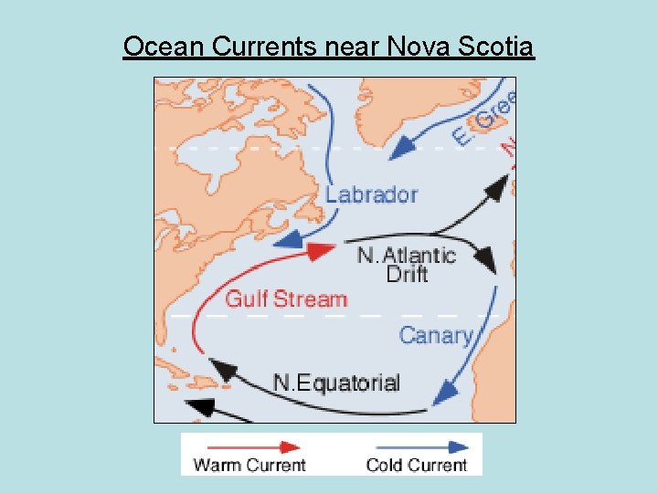 Ocean Currents near Nova Scotia 