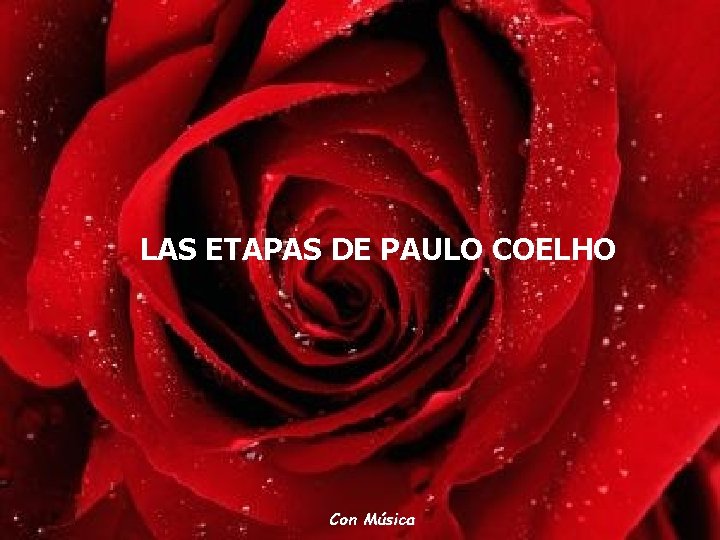 LAS ETAPAS DE PAULO COELHO Con Música 