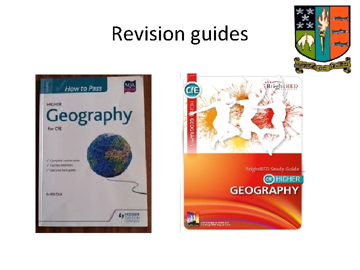 Revision guides 