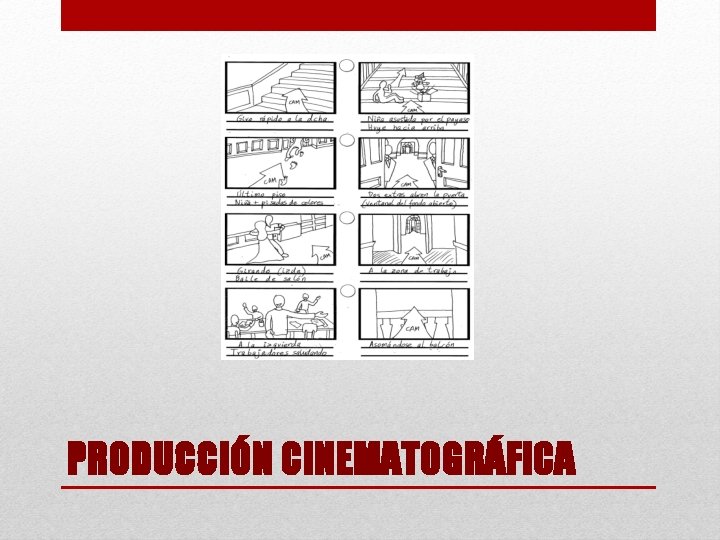 PRODUCCIÓN CINEMATOGRÁFICA 