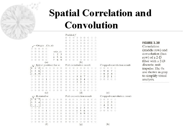 Spatial Correlation and Convolution 