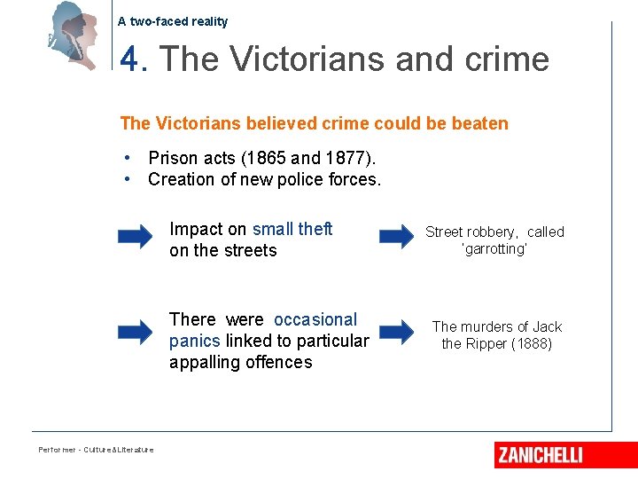 A two-faced reality 4. The Victorians and crime The Victorians believed crime could be