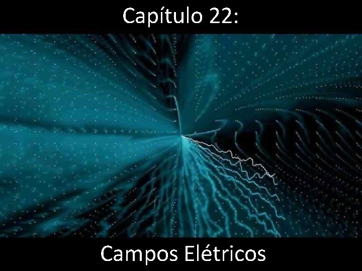 Capítulo 22: Campos Elétricos 