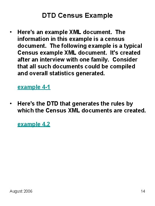 Chapter 4 Quality Control with Schemas Learning XML
