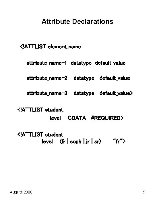 Chapter 4 Quality Control with Schemas Learning XML
