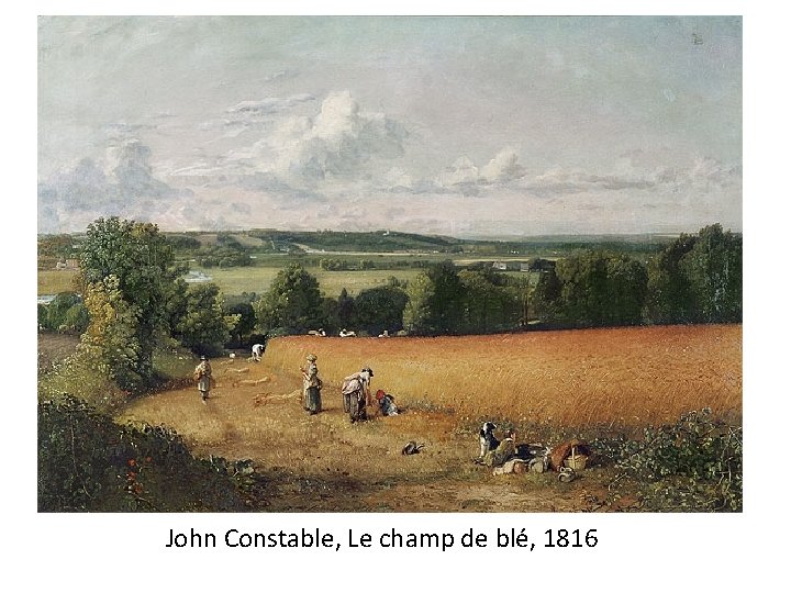 John Constable, Le champ de blé, 1816 