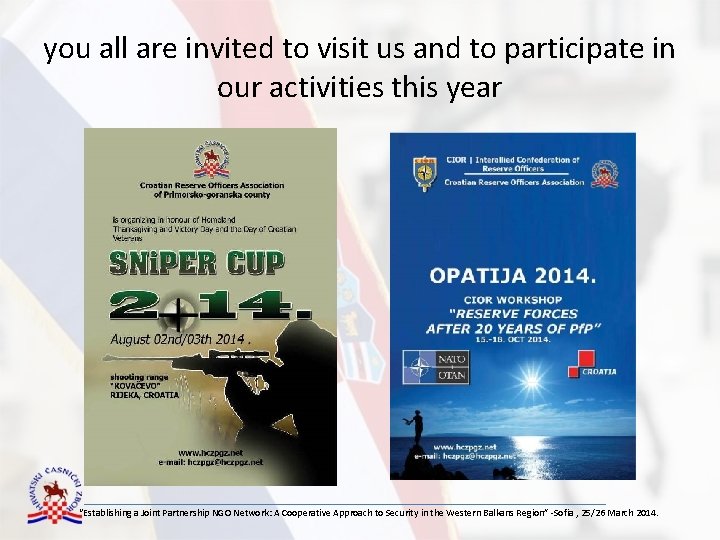 you all are invited to visit us and to participate in our activities this