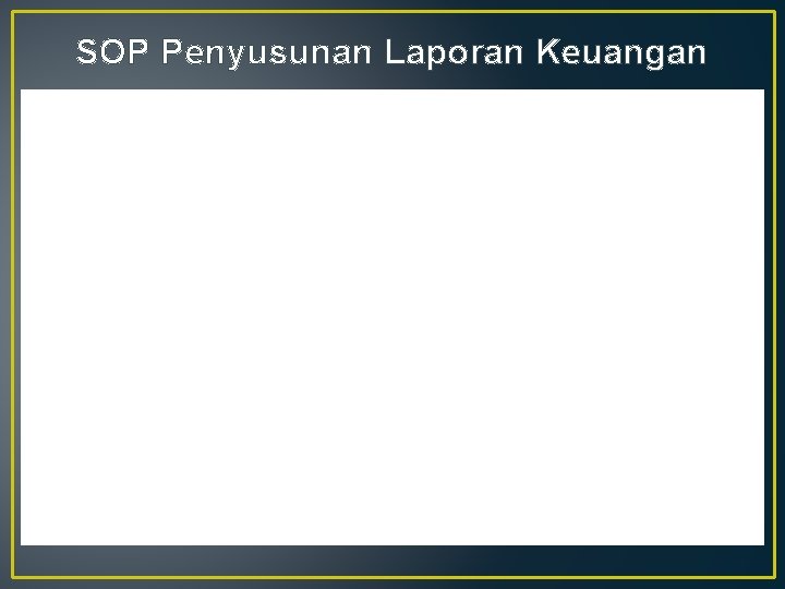 SOP Penyusunan Laporan Keuangan 