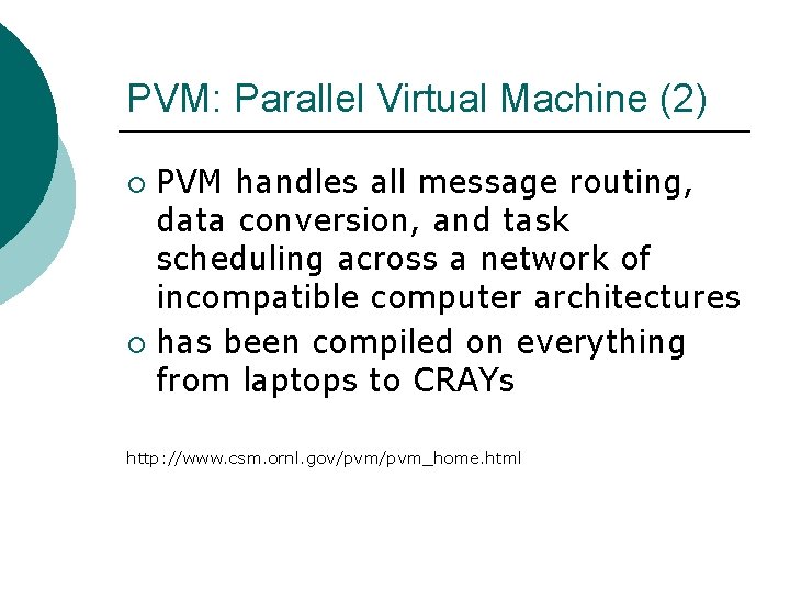 Motivation Parallel Computing and Compare 3 Parallel Computing