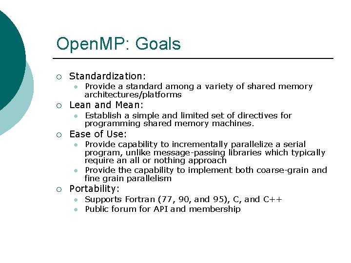 Motivation Parallel Computing and Compare 3 Parallel Computing