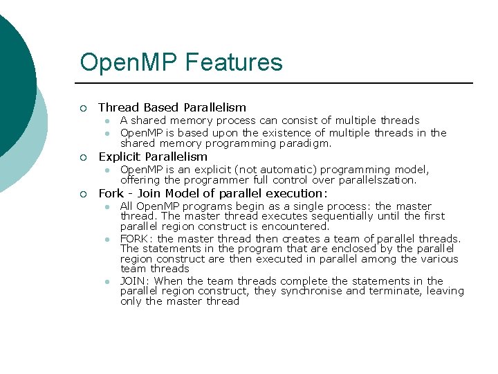 Motivation Parallel Computing and Compare 3 Parallel Computing