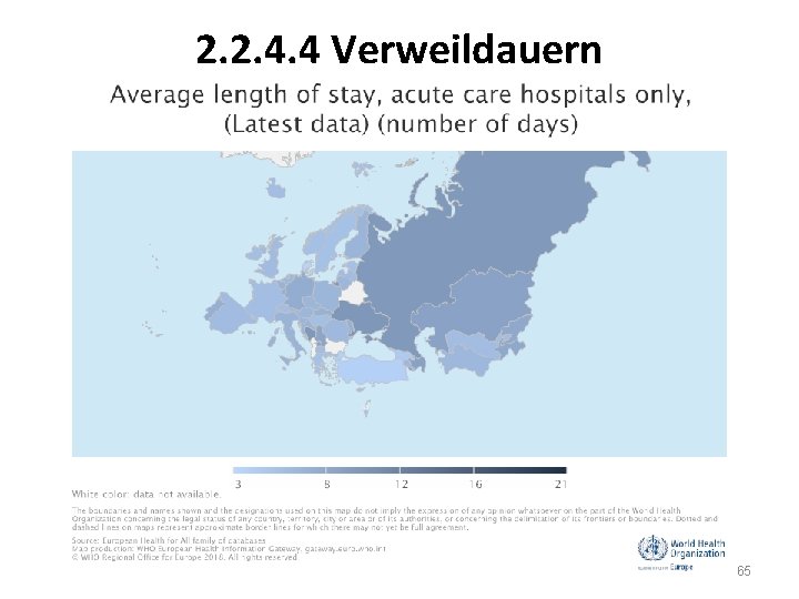 2. 2. 4. 4 Verweildauern 65 