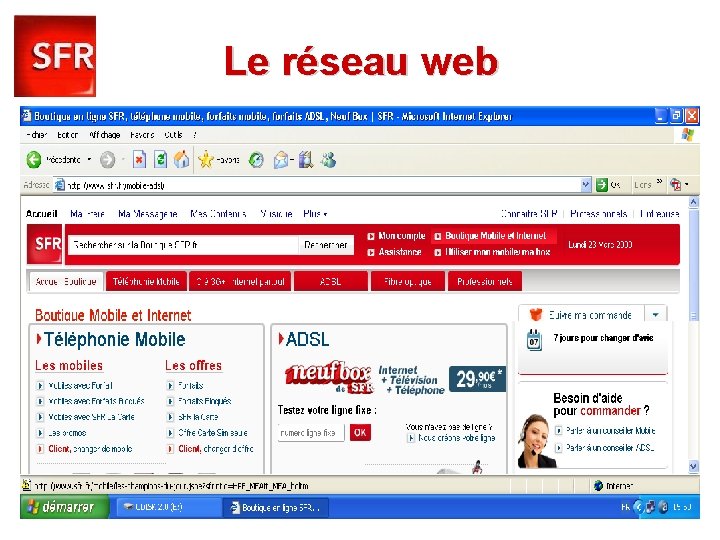 Le réseau web 