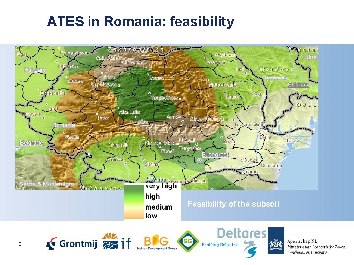 ATES in Romania: feasibility Feasibility of the subsoil 18 