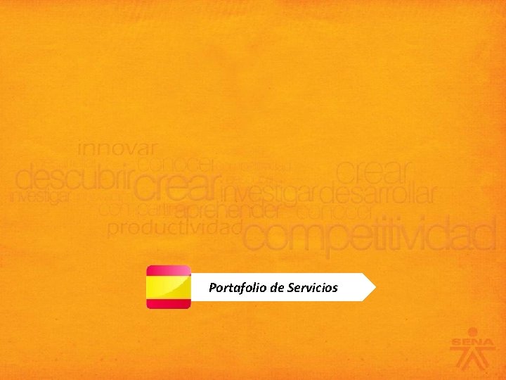 Portafolio de Servicios 