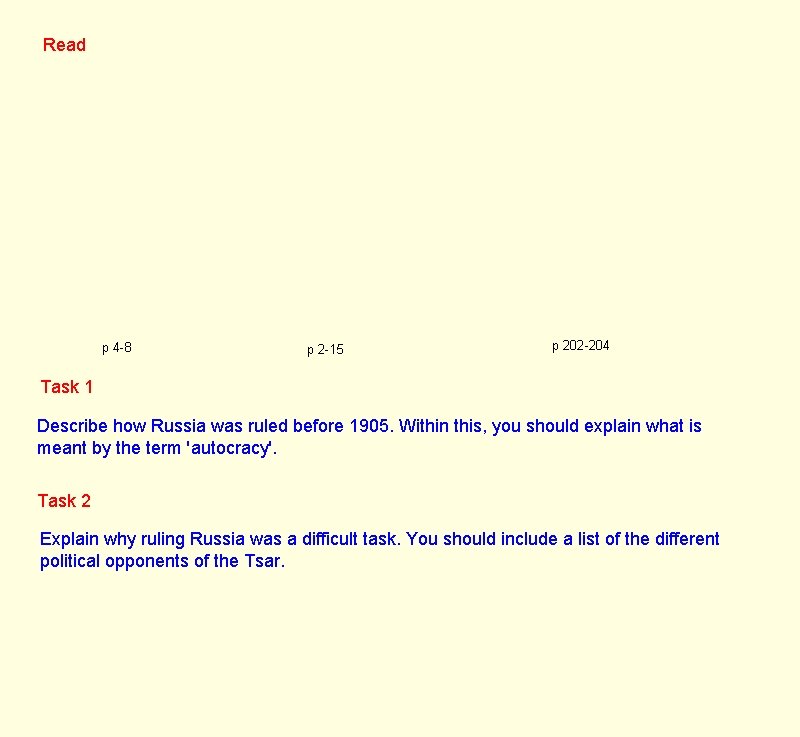 Read p 4 -8 p 2 -15 p 202 -204 Task 1 Describe how