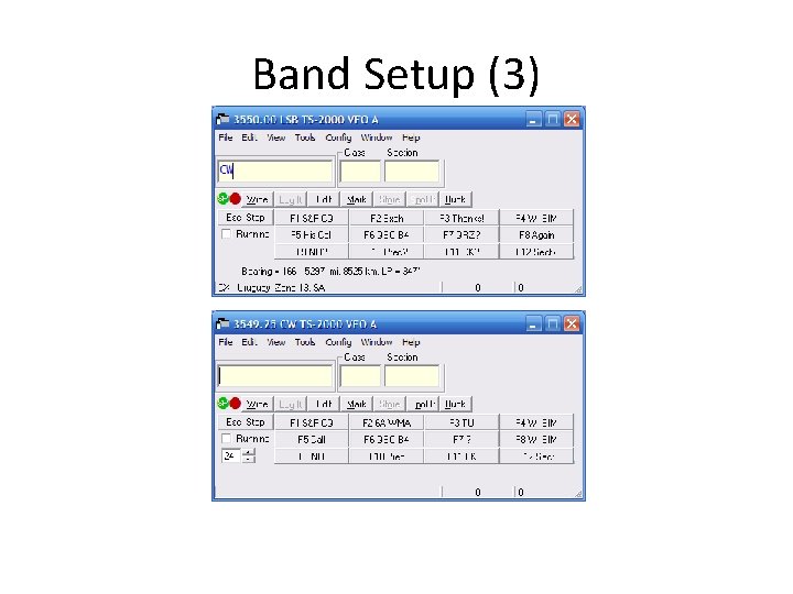 Band Setup (3) 