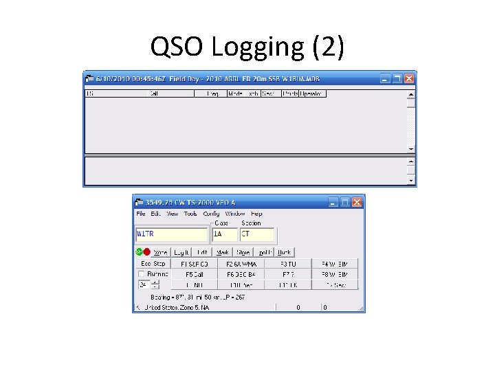 QSO Logging (2) 