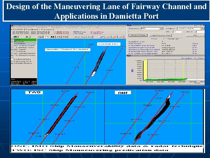Design of the Maneuvering Lane of Fairway Channel and Applications in Damietta Port 
