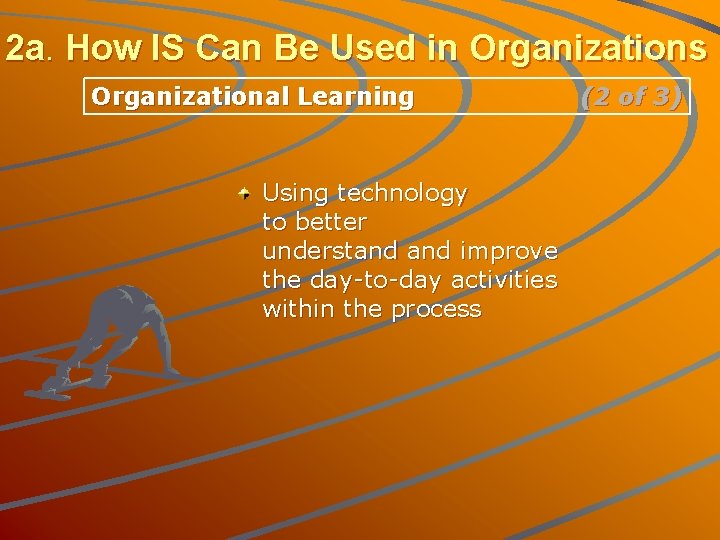 2 a. How IS Can Be Used in Organizations Organizational Learning Using technology to