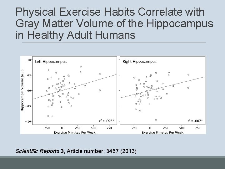Physical Exercise Habits Correlate with Gray Matter Volume of the Hippocampus in Healthy Adult