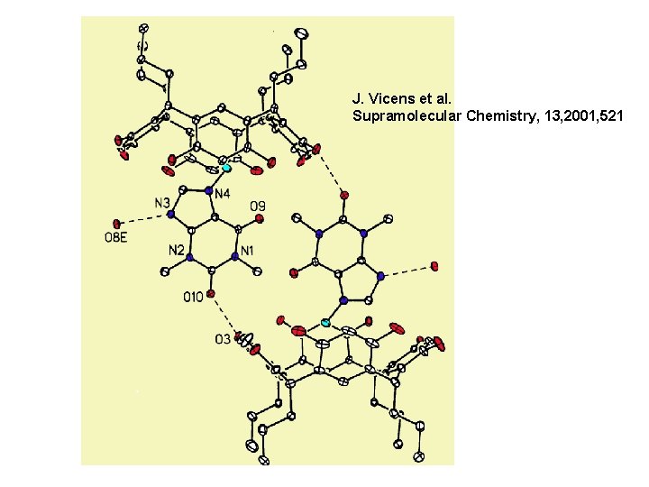 J. Vicens et al. Supramolecular Chemistry, 13, 2001, 521 