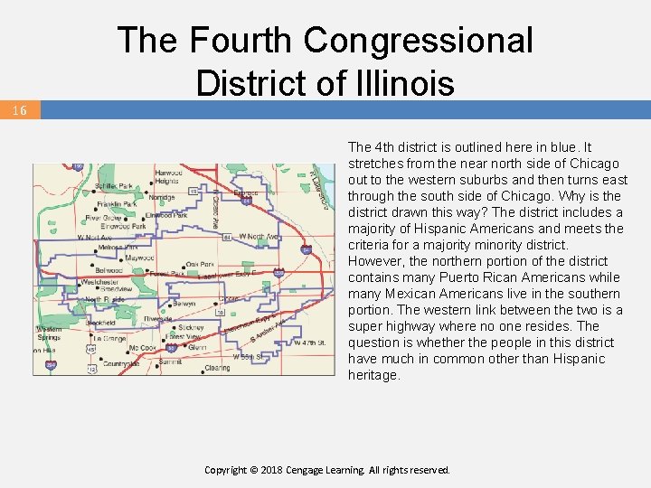 16 16 16 The Fourth Congressional District of Illinois 16 The 4 th district