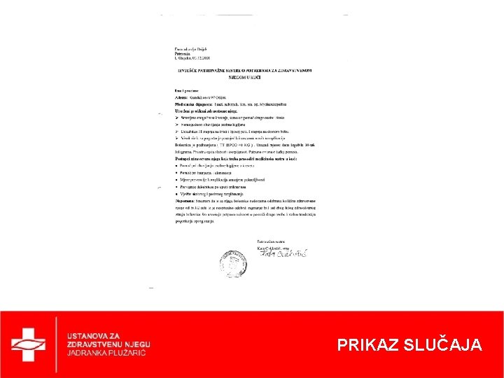 PRIKAZ SLUČAJA 