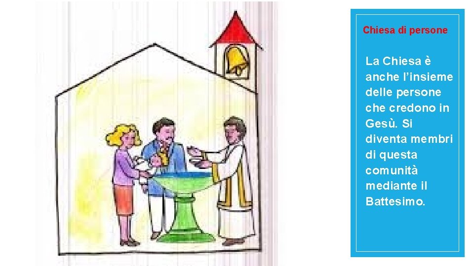 LA chiesa UNA CASA SPECIALE C una differenza