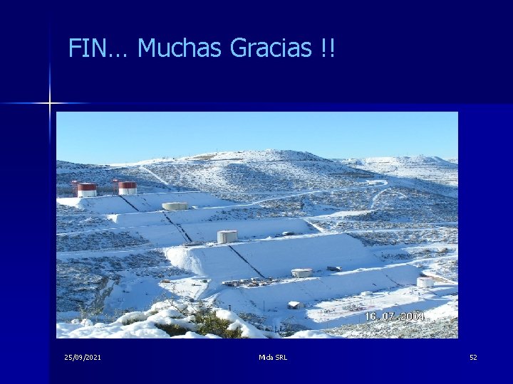 FIN… Muchas Gracias !! 25/09/2021 Mida SRL 52 