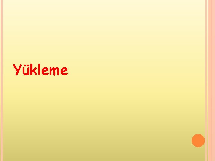 Yükleme 