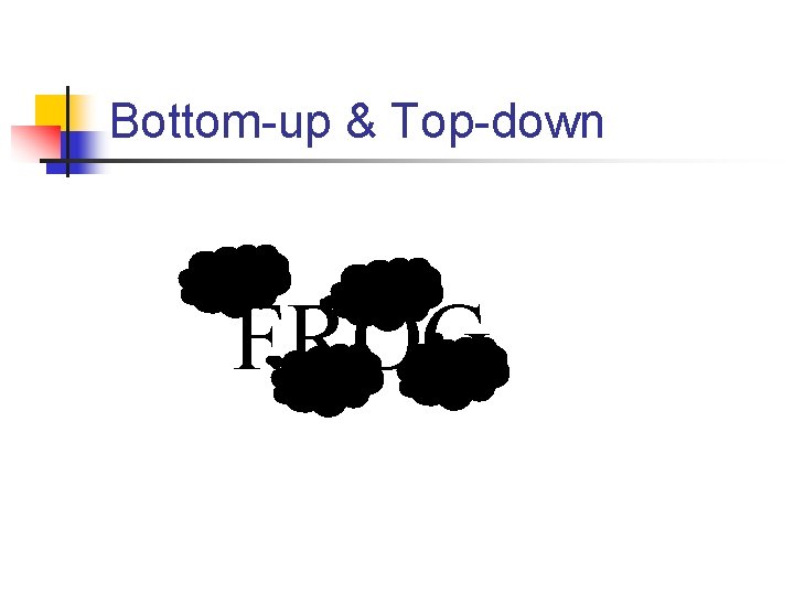 Bottom-up & Top-down FROG 