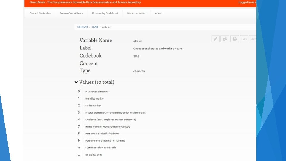 Connecting Researchers with Data Discovery Documentation Access and