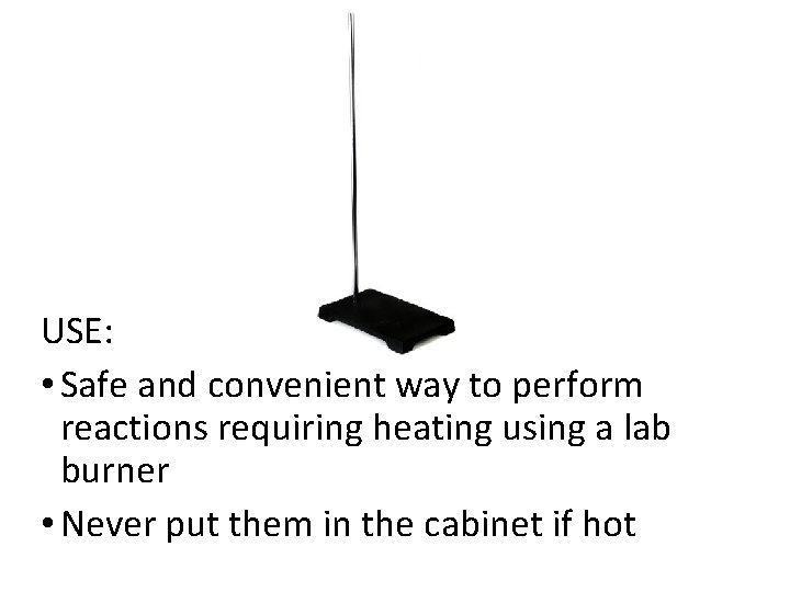 USE: • Safe and convenient way to perform reactions requiring heating using a lab