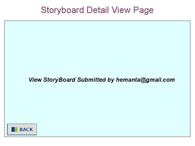 Storyboard Detail View Page View Story. Board Submitted by hemanta@gmail. com 