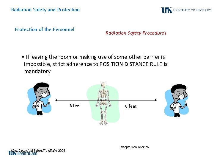 Radiation Safety and Protection of the Personnel Radiation Safety Procedures • If leaving the
