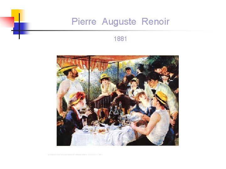 Pierre Auguste Renoir 1881 