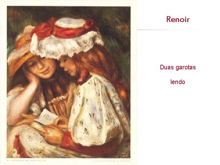 Renoir Duas garotas lendo 